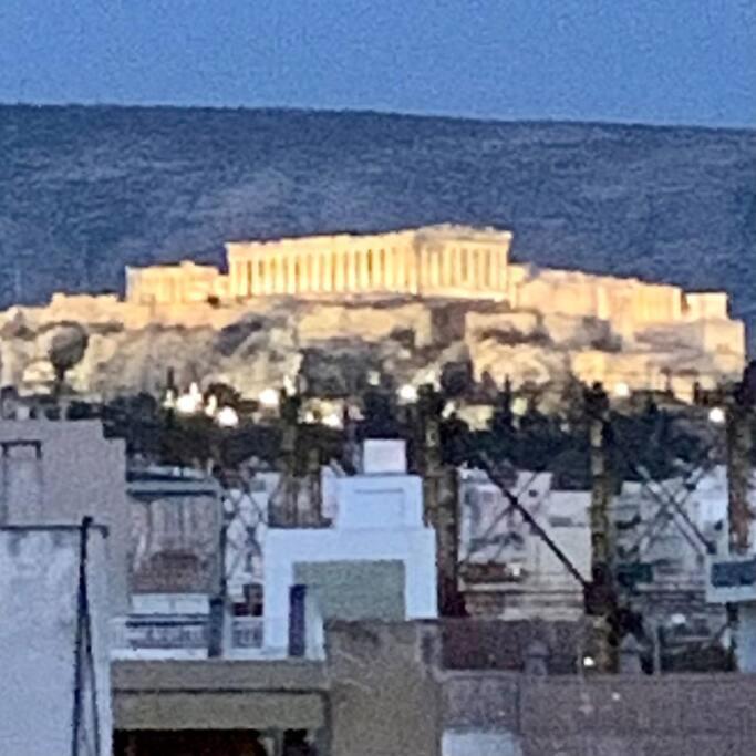 Fab New Flat In Central Athens W/ Acropolis Views Kültér fotó