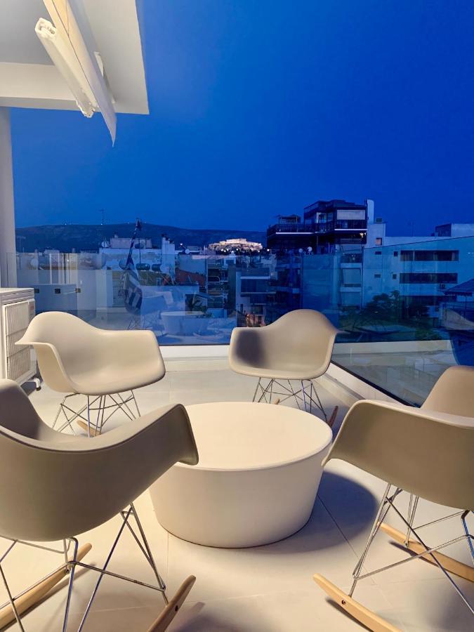 Fab New Flat In Central Athens W/ Acropolis Views Kültér fotó