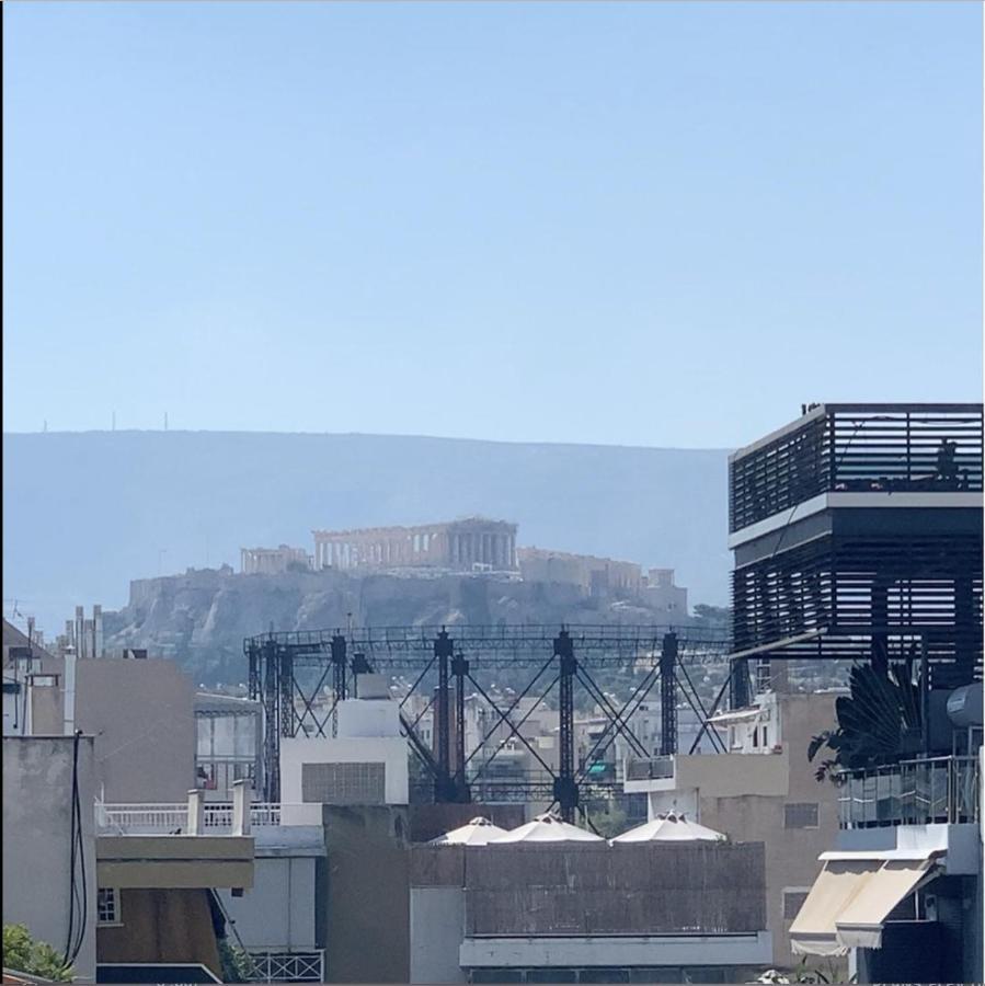 Fab New Flat In Central Athens W/ Acropolis Views Kültér fotó